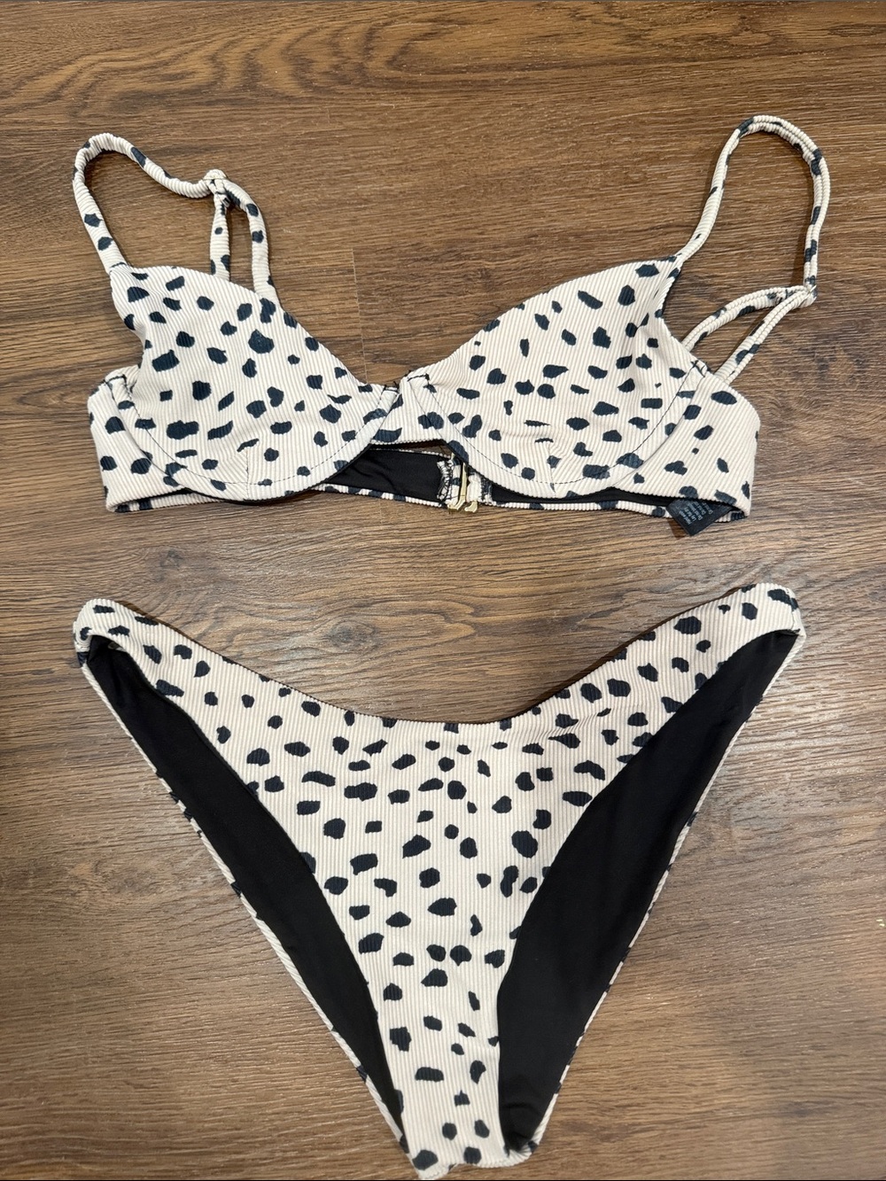 Beach Riot Animal Print Bikini